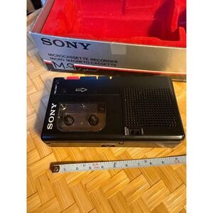 Parts only. Not working Sony M9 Microcassette Recorder 2 Speed Voice Recorder